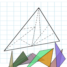 دروس وتمارين الرياضيات السنة الثانية ابتدائي - ترصيف المثلثات