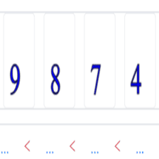 دروس وتمارين الرياضيات السنة أولى ابتدائي - ترتيب الأعداد تصعاديا أو تنازليا