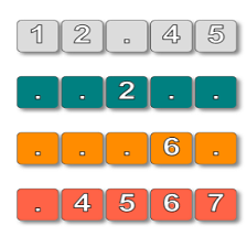 دروس وتمارين الرياضيات السنة أولى ابتدائي - 5ترتيب الأعداد تصعاديا أو تنازليا