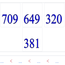 دروس وتمارين الرياضيات السنة الثانية ابتدائي - مقارنة وترتيب الأعداد تصاعديا أو تنازليا3