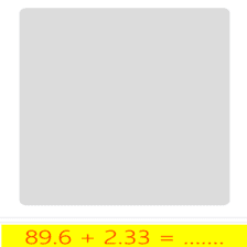 دروس وتمارين الرياضيات السنة الرابعة ابتدائي - جمع عددين عشريين